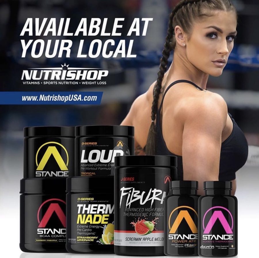 NutriShop x Stance Supplements campaign creative