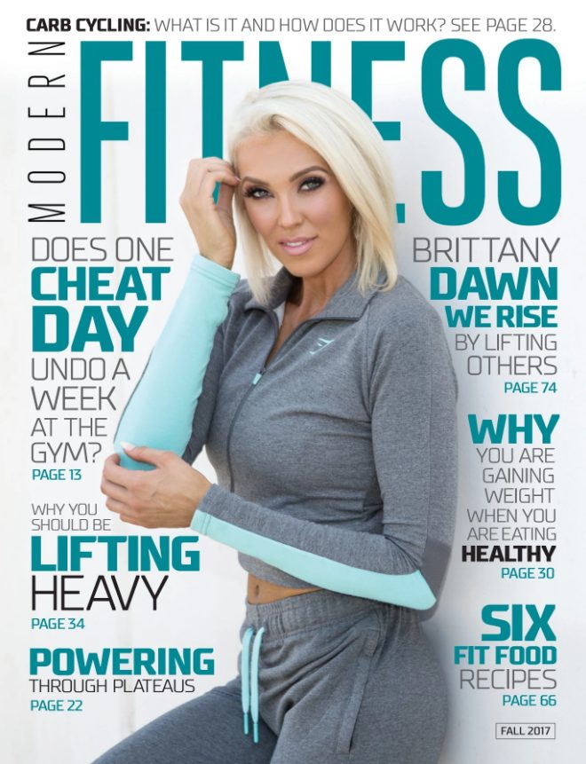 Modern Fitness magazine cover feature