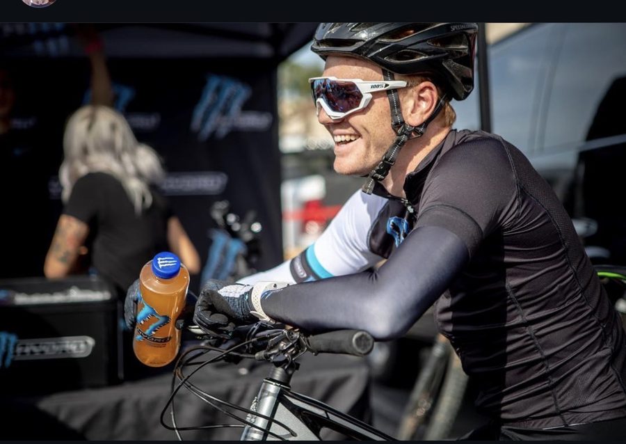 Monster Energy cyclist event content