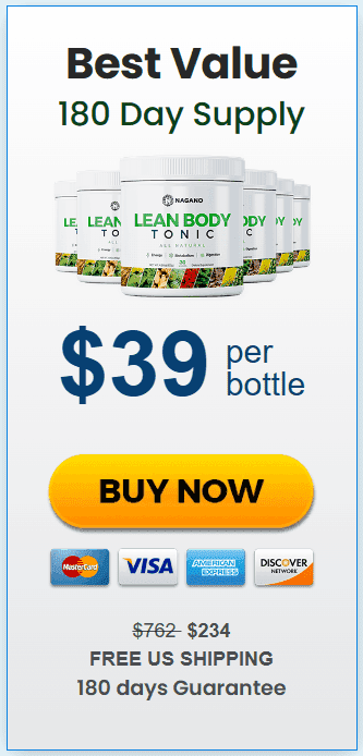 Lean body tonic bottle 6