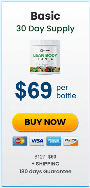 Lean body tonic bottle 1