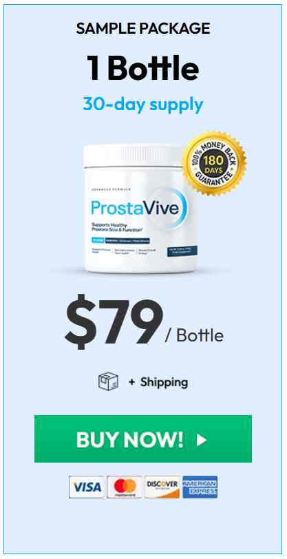Prostavive Price 1 Bottle