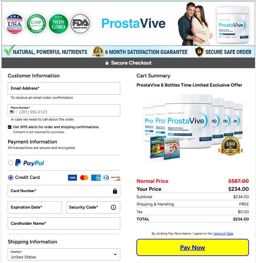 Prostavive Order