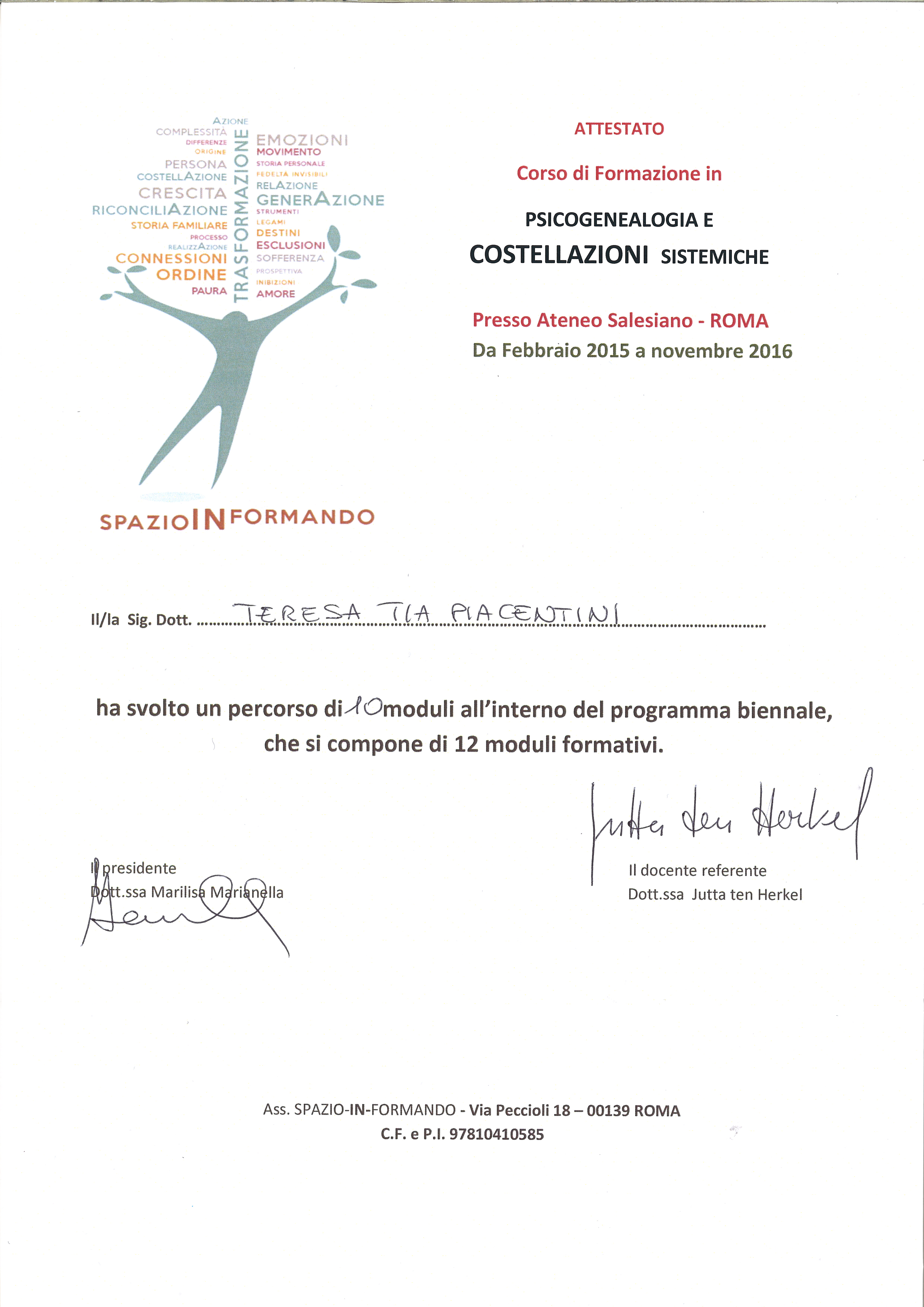 Certificazione 3