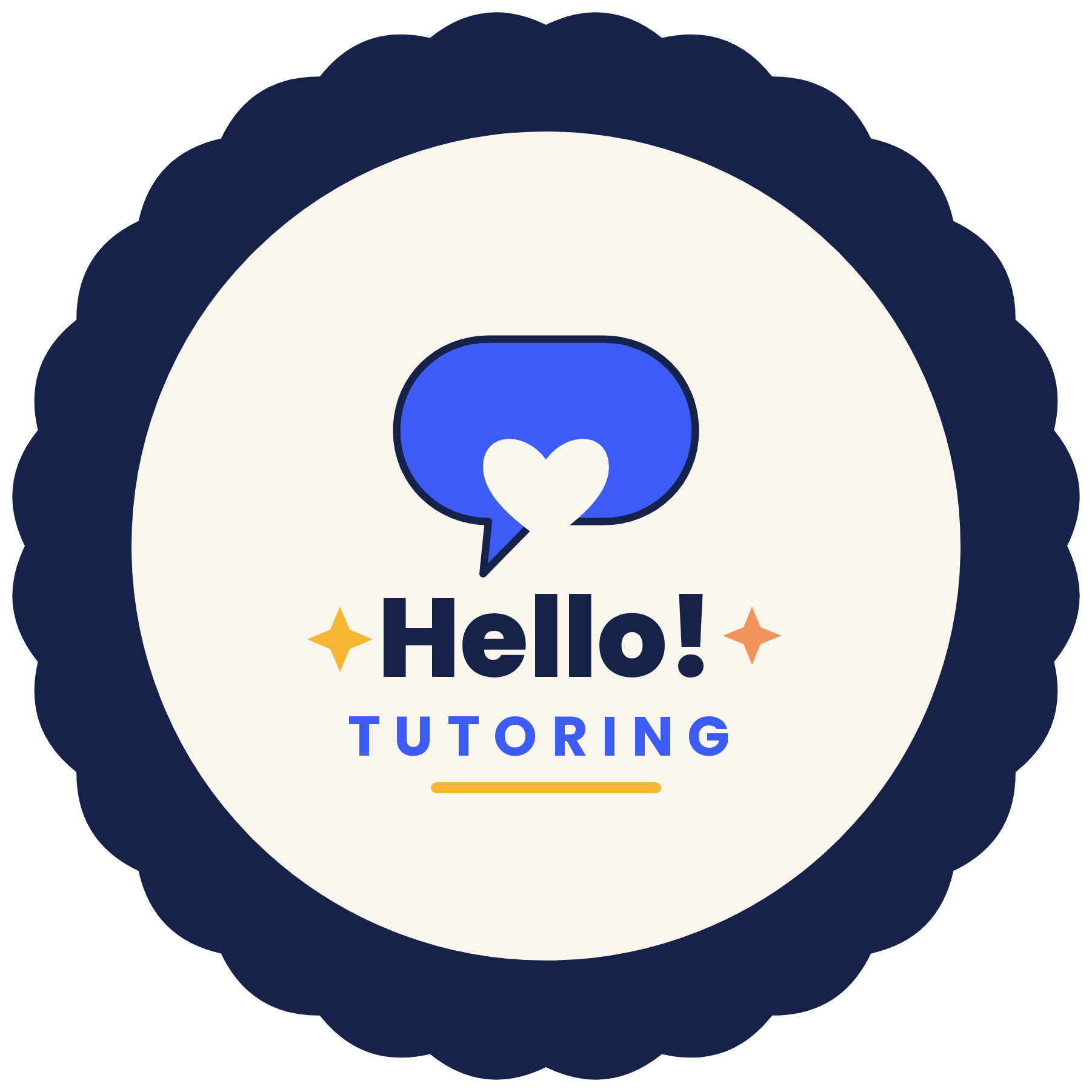 Hello! Tutoring Team logo