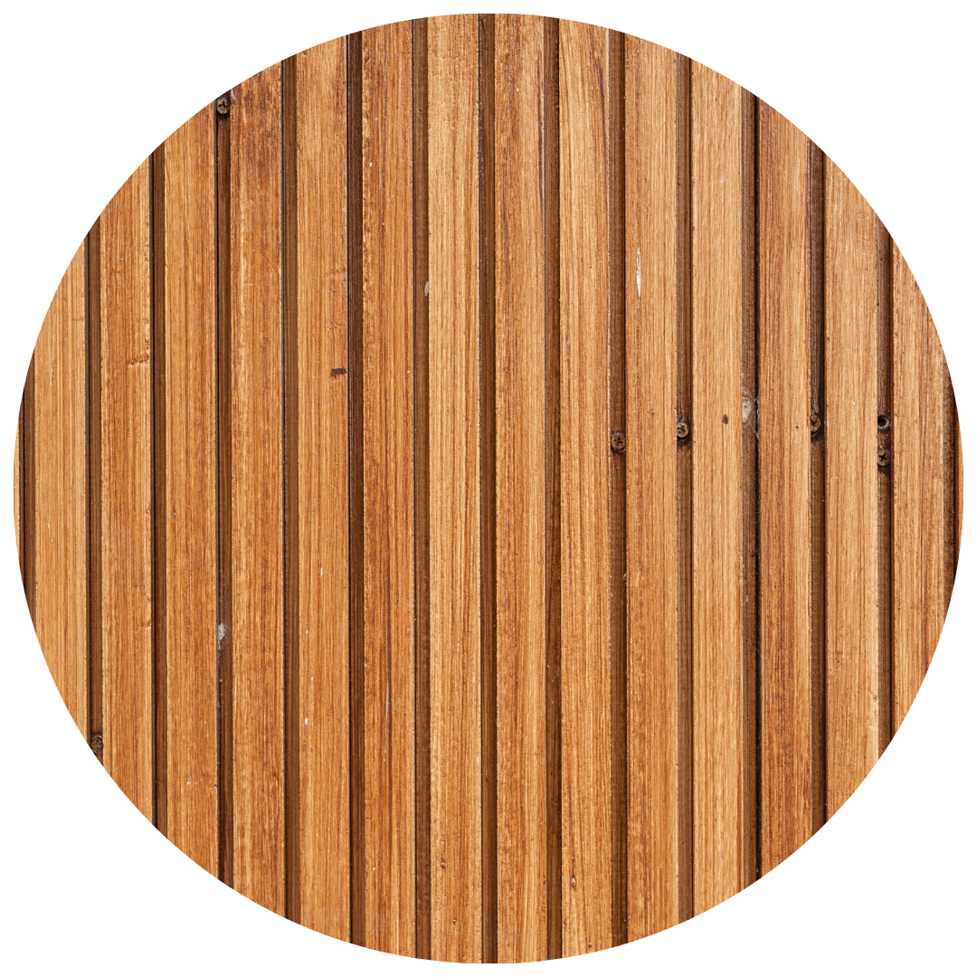 Striped wood grain fire sprinkler for interiors with distinctive wood textures