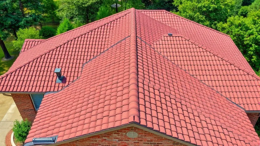 Tile Roof Installation projects in Trussville AL showcasing different steps and completed roofs.