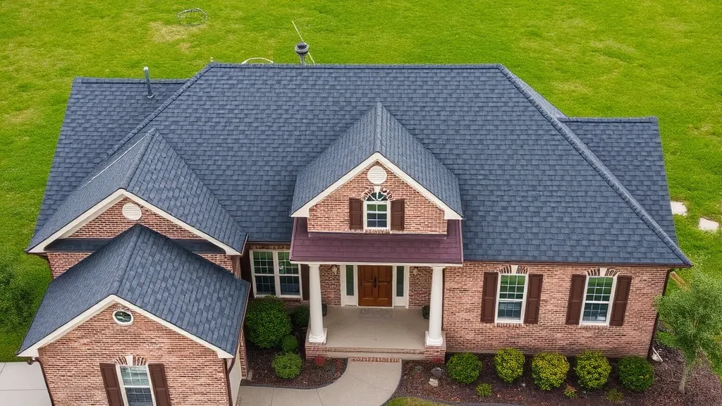 Roofing project in Inverness, AL showcasing new Shingle installation and professional workers.