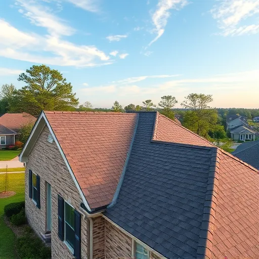 Freshly installed asphalt shingle roof on a suburban home in Fultondale Alabama with detailed craftsmanship and neighborhood background