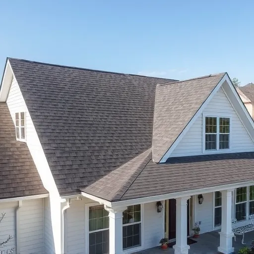 Completed roofing in Trussville AL showcasing precision craftsmanship and modern architectural design.