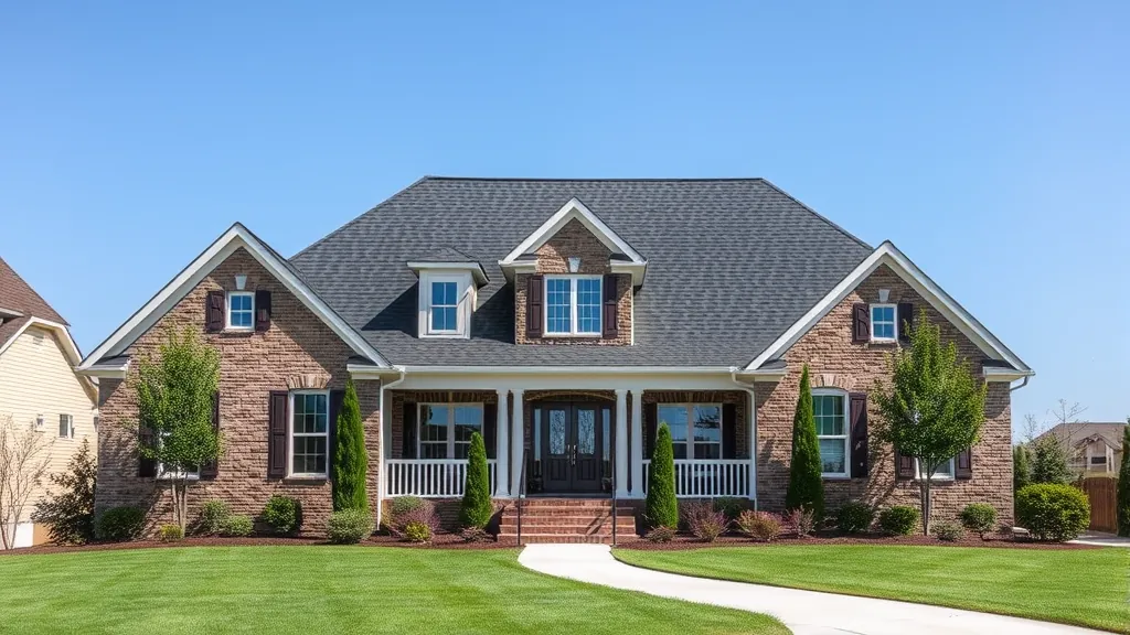 Residential Roof Replacement projects in Trussville AL showcasing new roofs and construction stages.