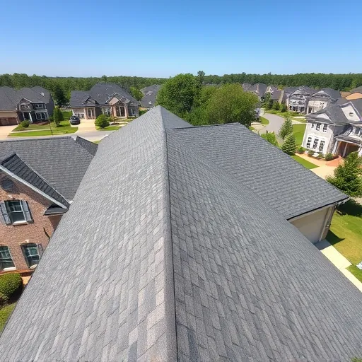 Completed roof installation on a house in Trussville AL showcasing craftsmanship and architectural details