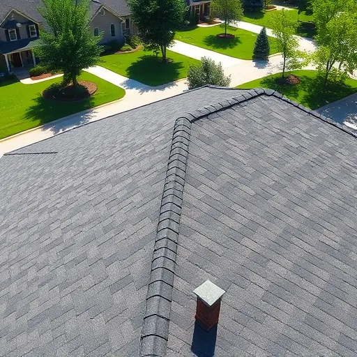 Freshly completed asphalt shingle roof in Greystone Alabama highlighting craftsmanship and seamless suburban luxury