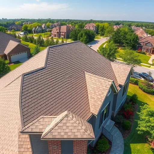 Completed roofing project in Trussville AL showcasing a well-constructed design and neat finish.