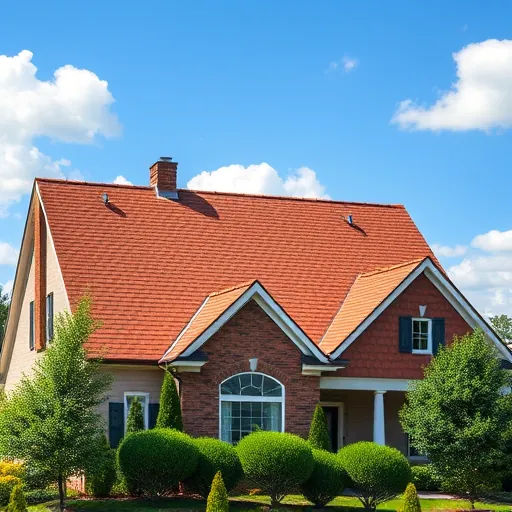 Completed shingle roofing project in Trussville AL showcases craftsmanship with vibrant colors and picturesque surroundings.