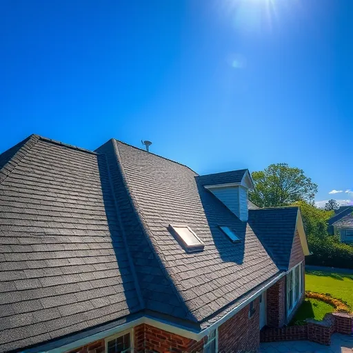 Completed roofing project in Morris AL showcasing quality shingles and craftsmanship surrounded by a manicured lawn.