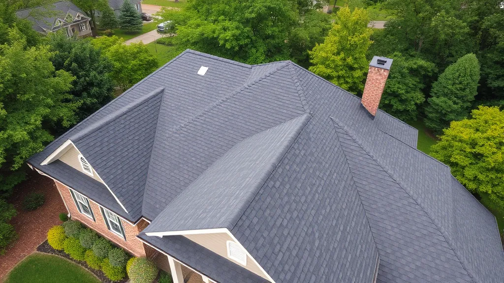 Roofing installation project in Irondale, AL showcasing new shingles and tools.
