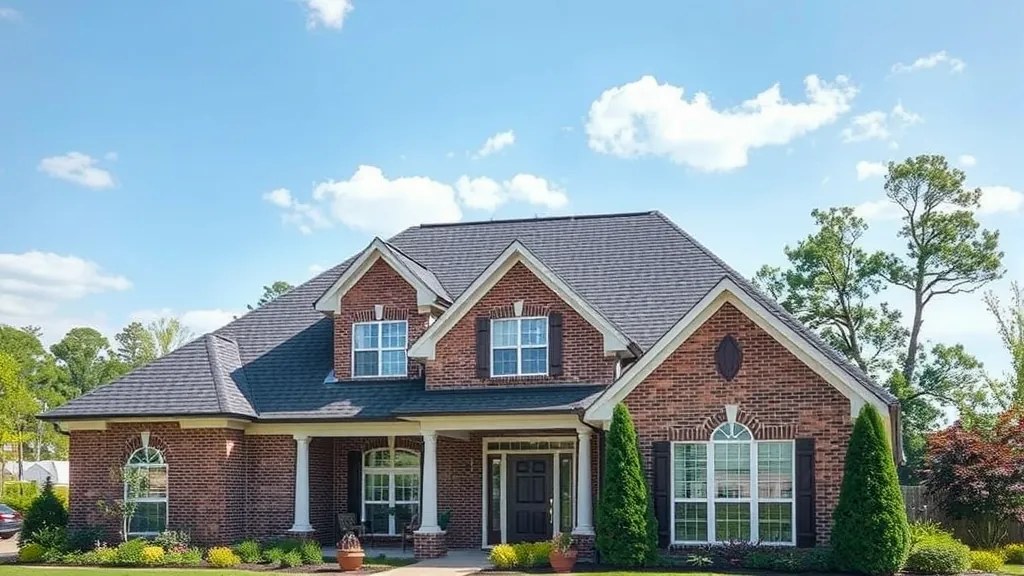 Residential Roof Installation projects in Trussville AL showcasing new roofing materials and skilled workers.