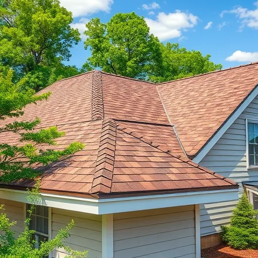 Freshly completed roof installation in Trussville AL showcasing high-quality asphalt shingles and detailed craftsmanship.