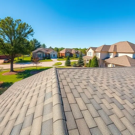 Completed asphalt shingle roof in Trussville Alabama with clean lines, vibrant color, and detailed craftsmanship in a peaceful neighborhood