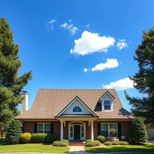 Completed roofing project in Birmingham AL on a suburban home with textured shingles, gables, and manicured landscaping.