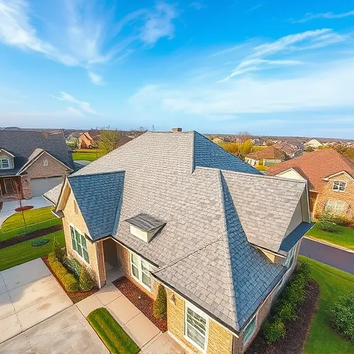Residential roof completion in Alabaster Alabama featuring high-quality gray asphalt shingles, precise flashing, and well-aligned edges