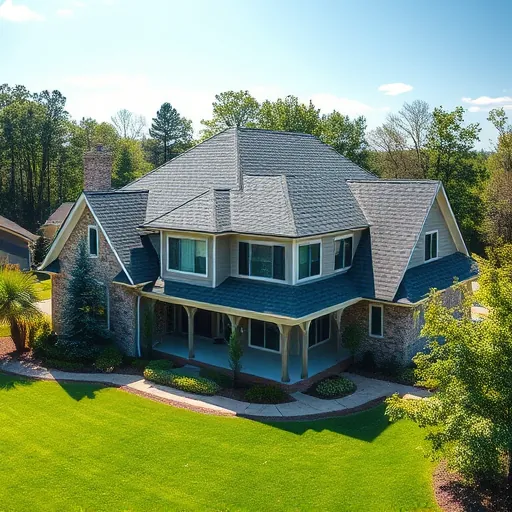 Completed roofing project in Trussville, AL showcasing craftsmanship and quality materials without people present