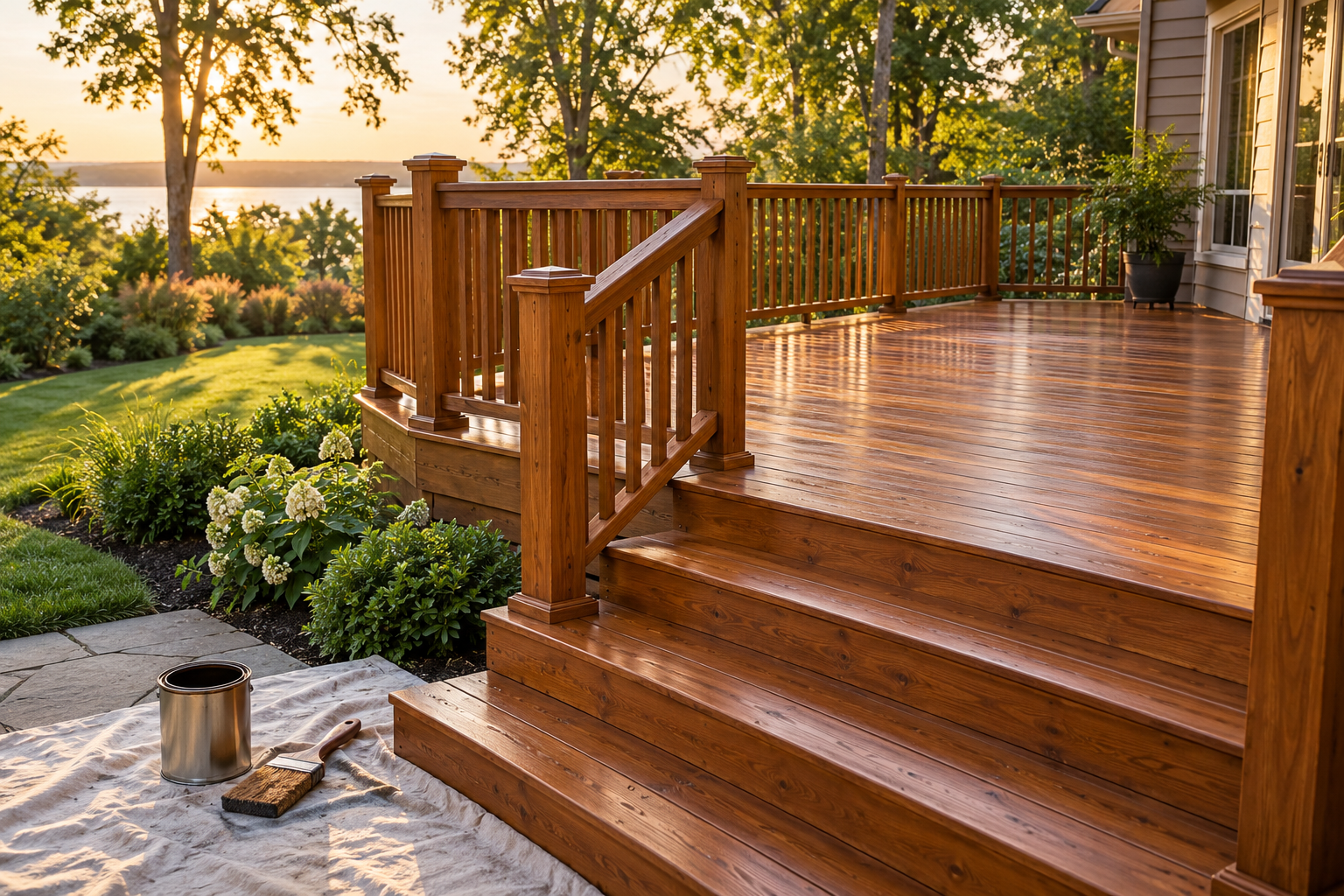Interior and exterior painting