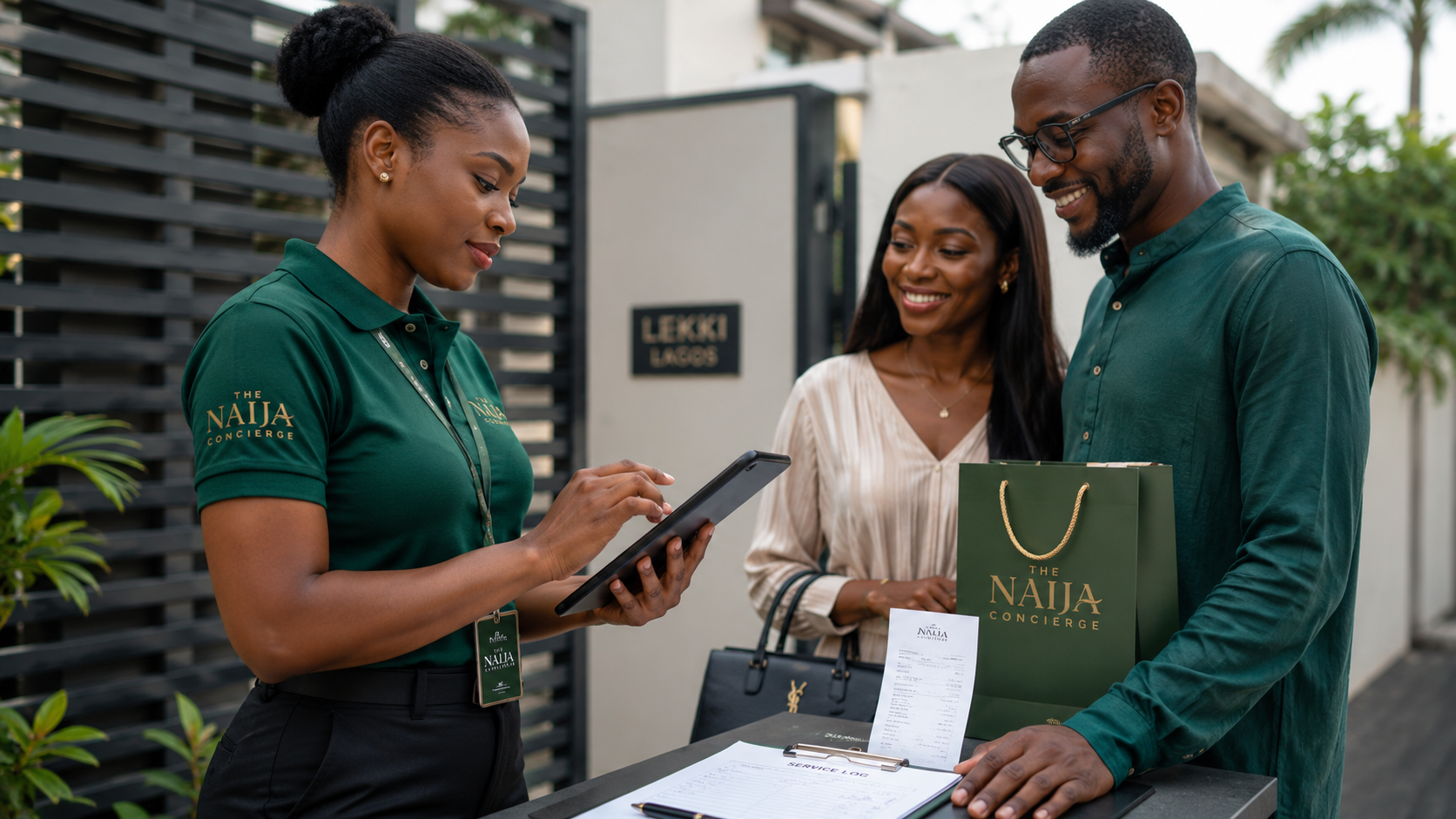 The Naija Concierge request verification and documentation
