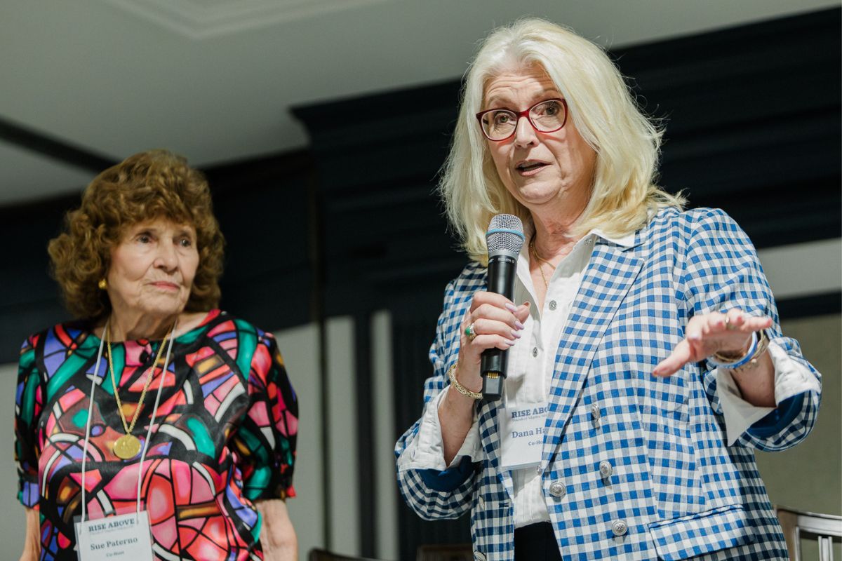 Sue Paterno and Dana Harris