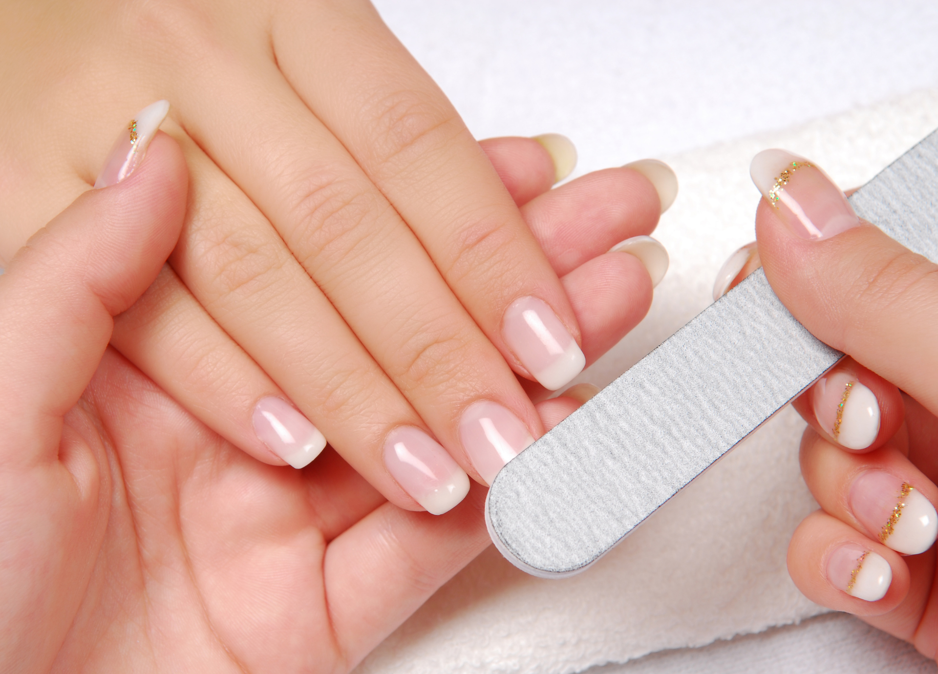 Custom nail styling at Di Milano Nail Spa in Redlands, CA