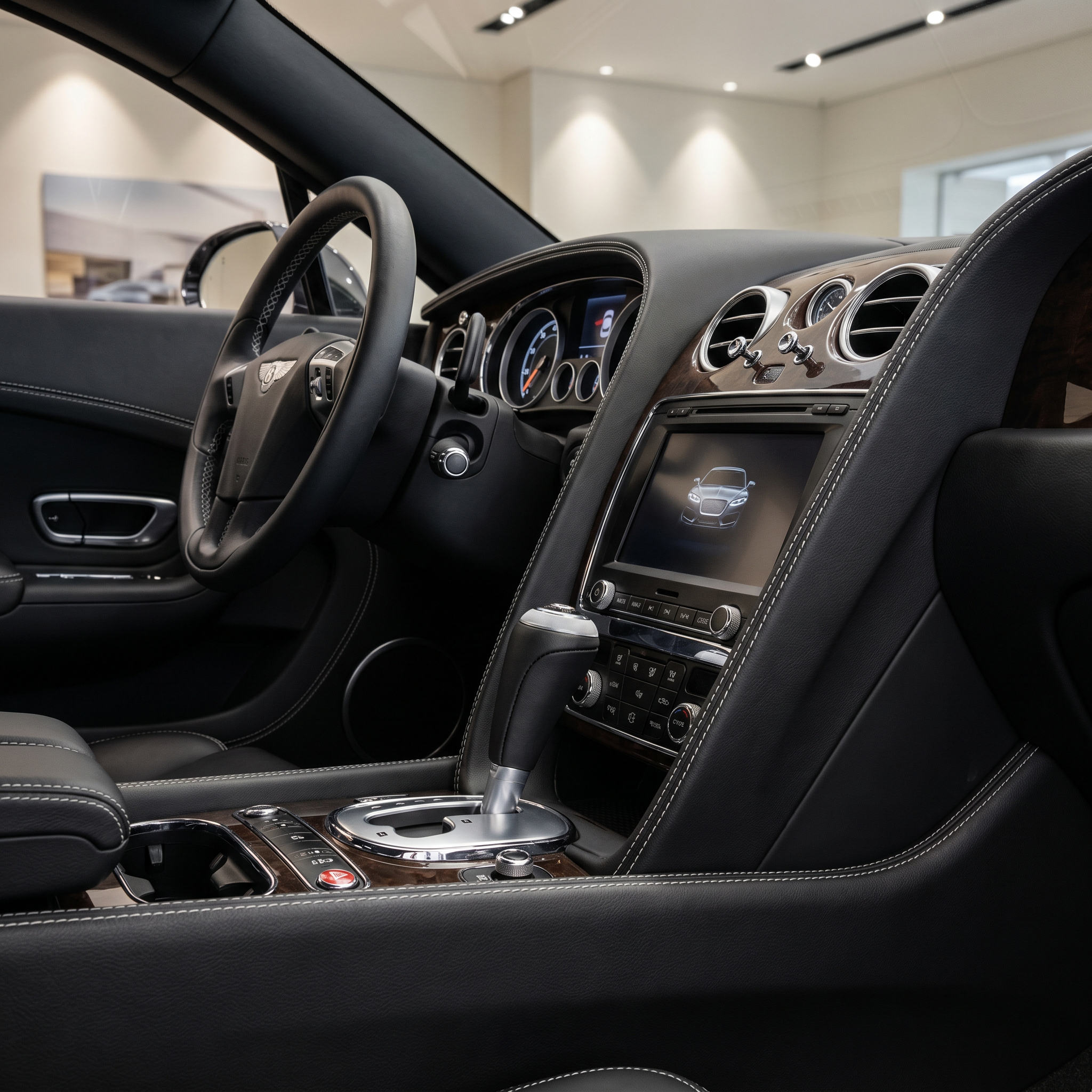 Console & Dashboard Leather