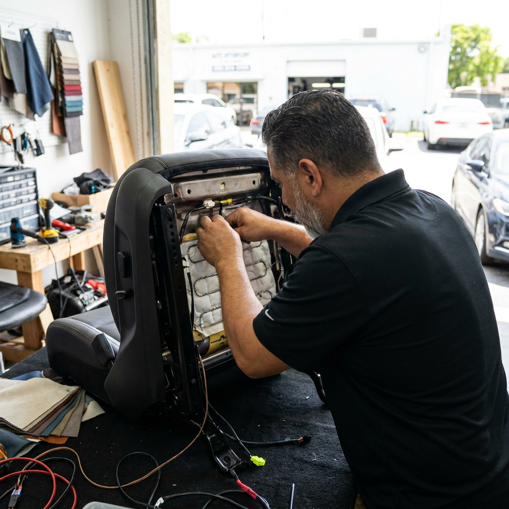 Seat Heater & Cooler Install