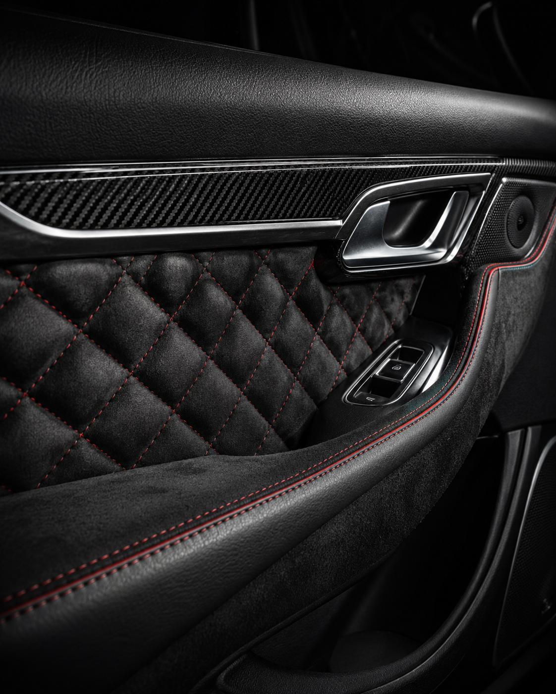 Custom leather interior
