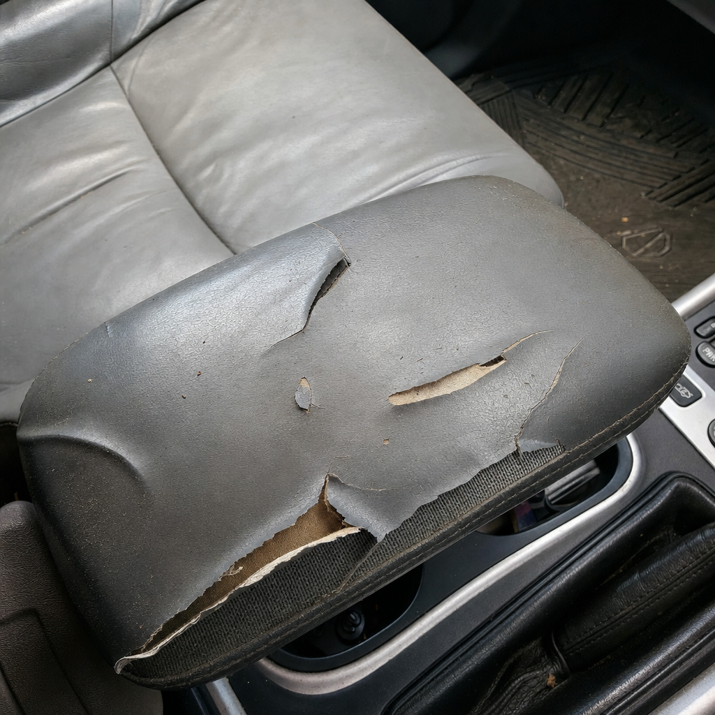 Peeling Vinyl Surfaces