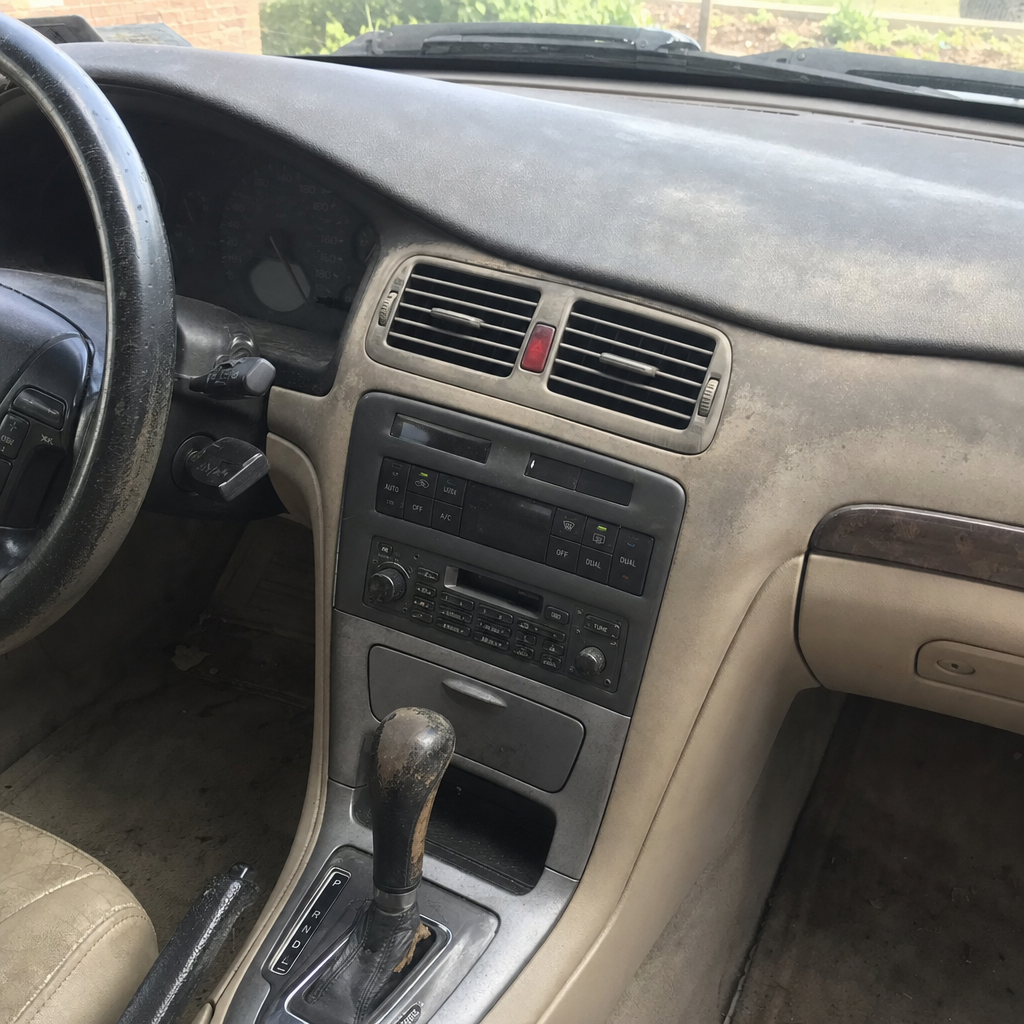 Faded Interior Trim