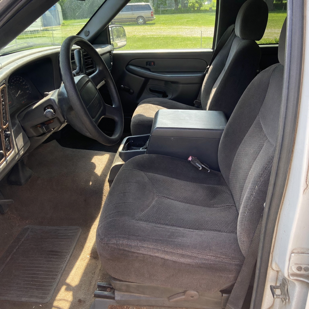 Factory Cloth Seats Holding Heat