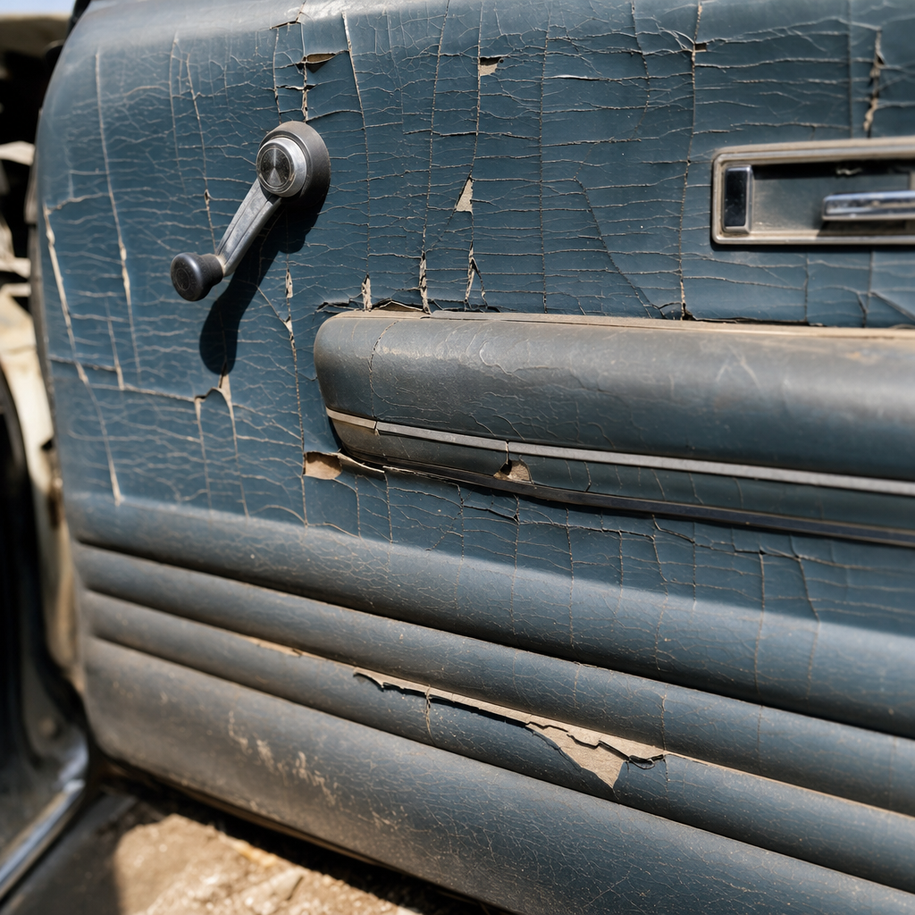 Cracked Door Panels