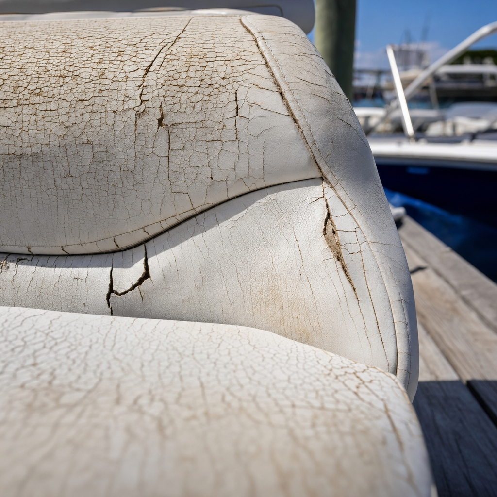 Cracked Marine Vinyl