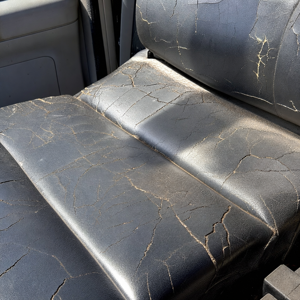 Cracked Vinyl Surfaces