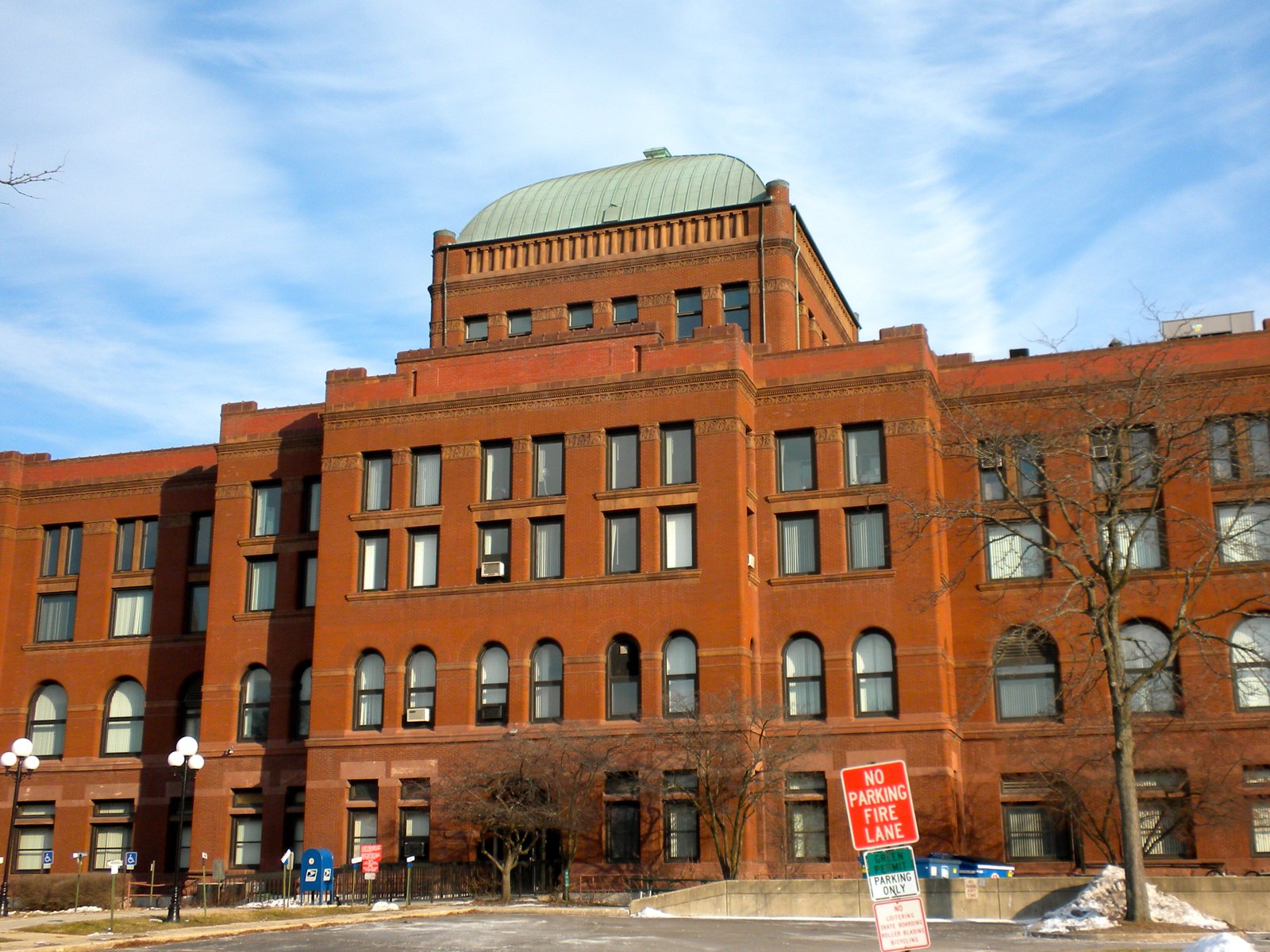 The historic Kane County Courthouse in Geneva, Illinois
