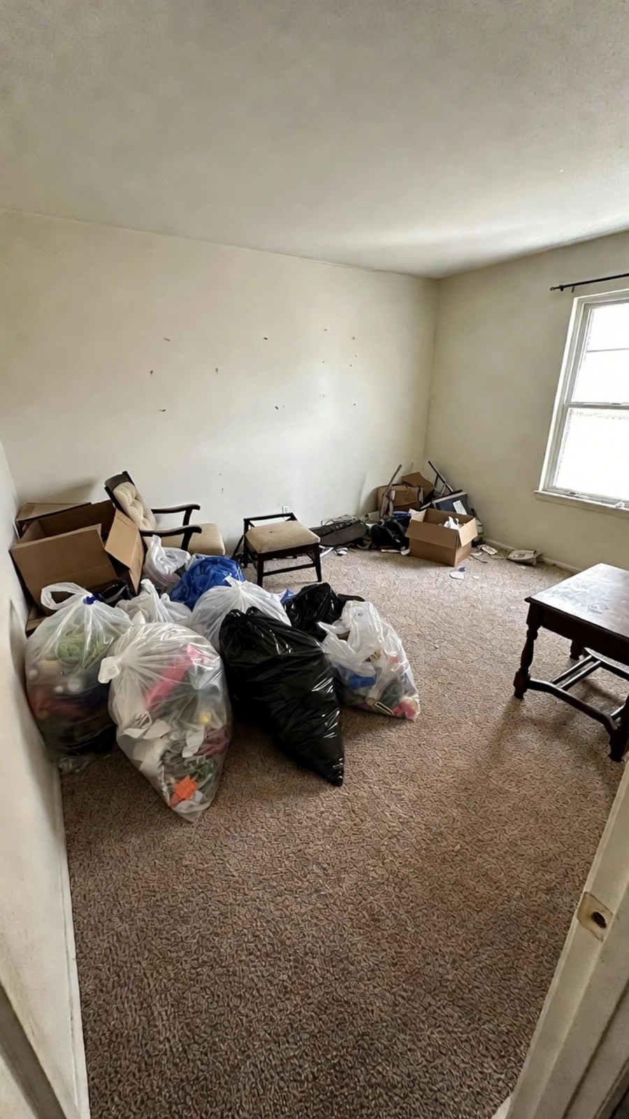 Household items and belongings during an estate cleanout in Northwest Arkansas