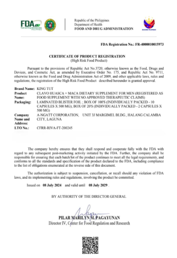 FDA Registered