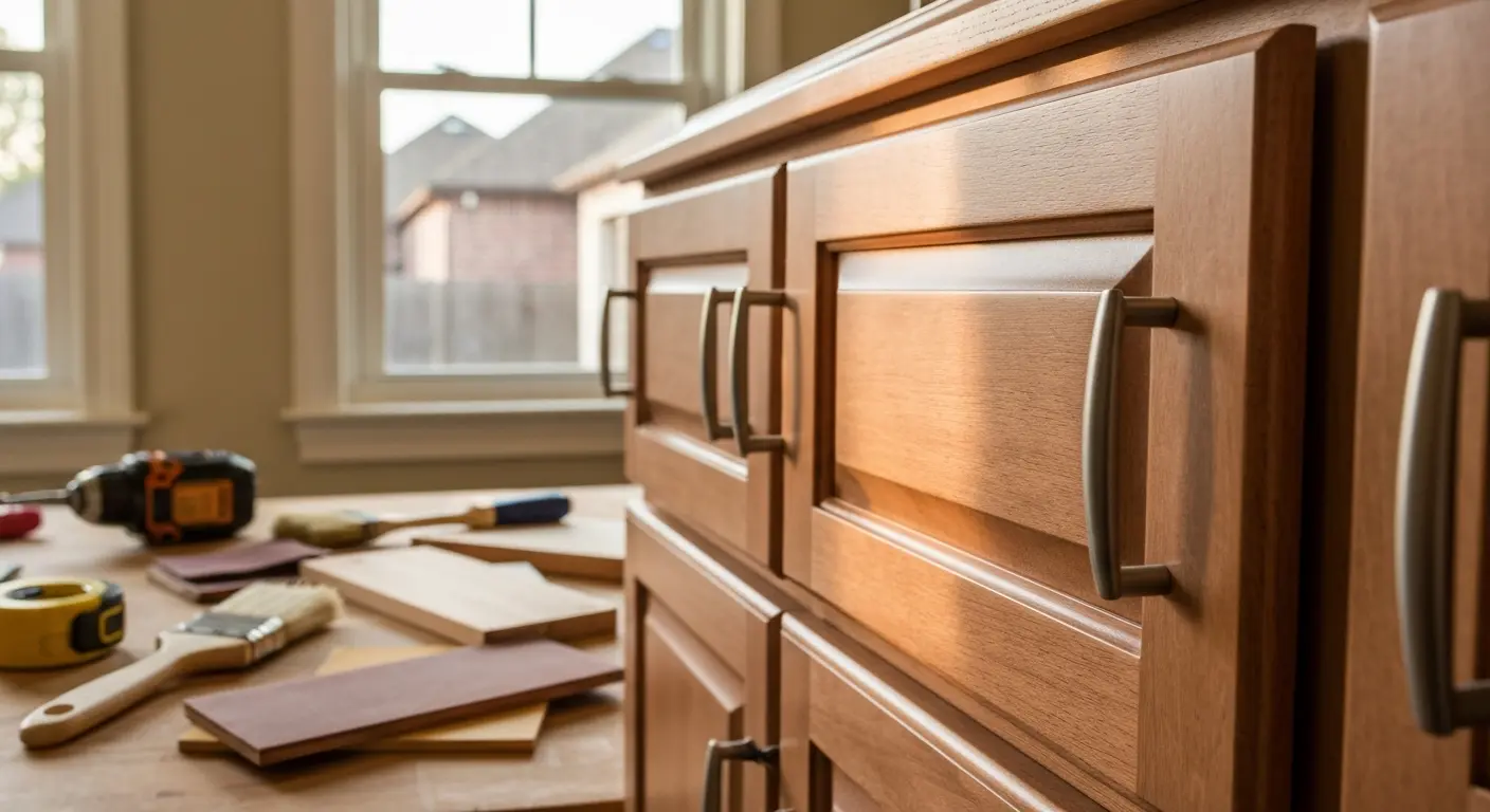 Cabinet refacing project