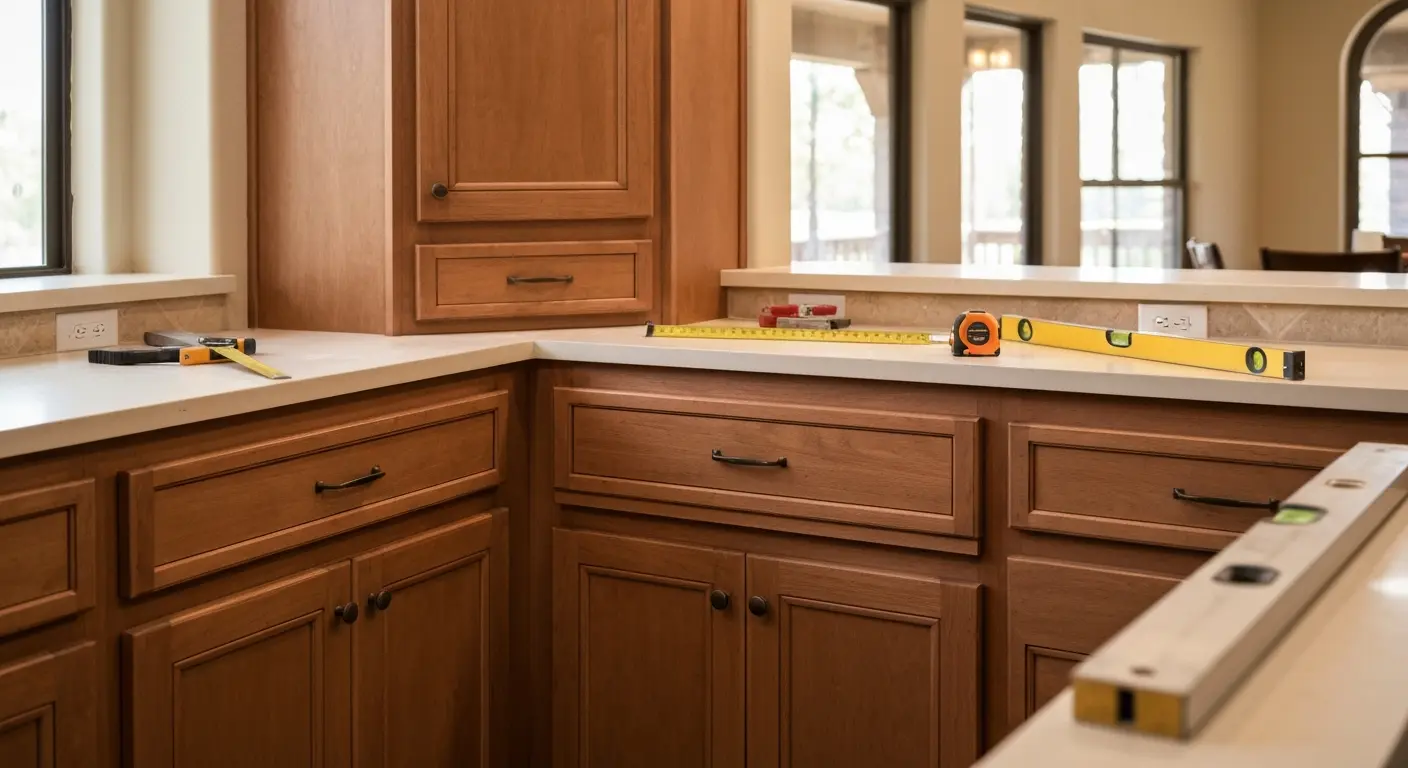 Custom kitchen cabinetry