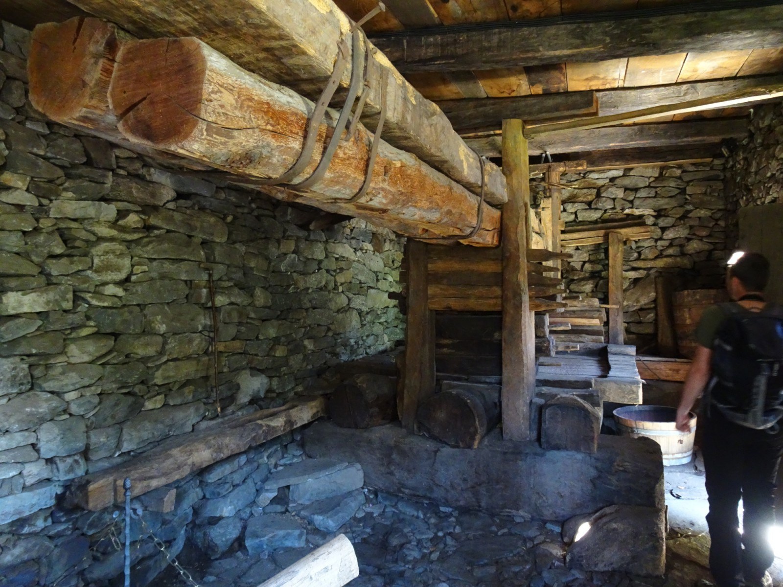 Torchio storico della tradizione vitivinicola ossolana
