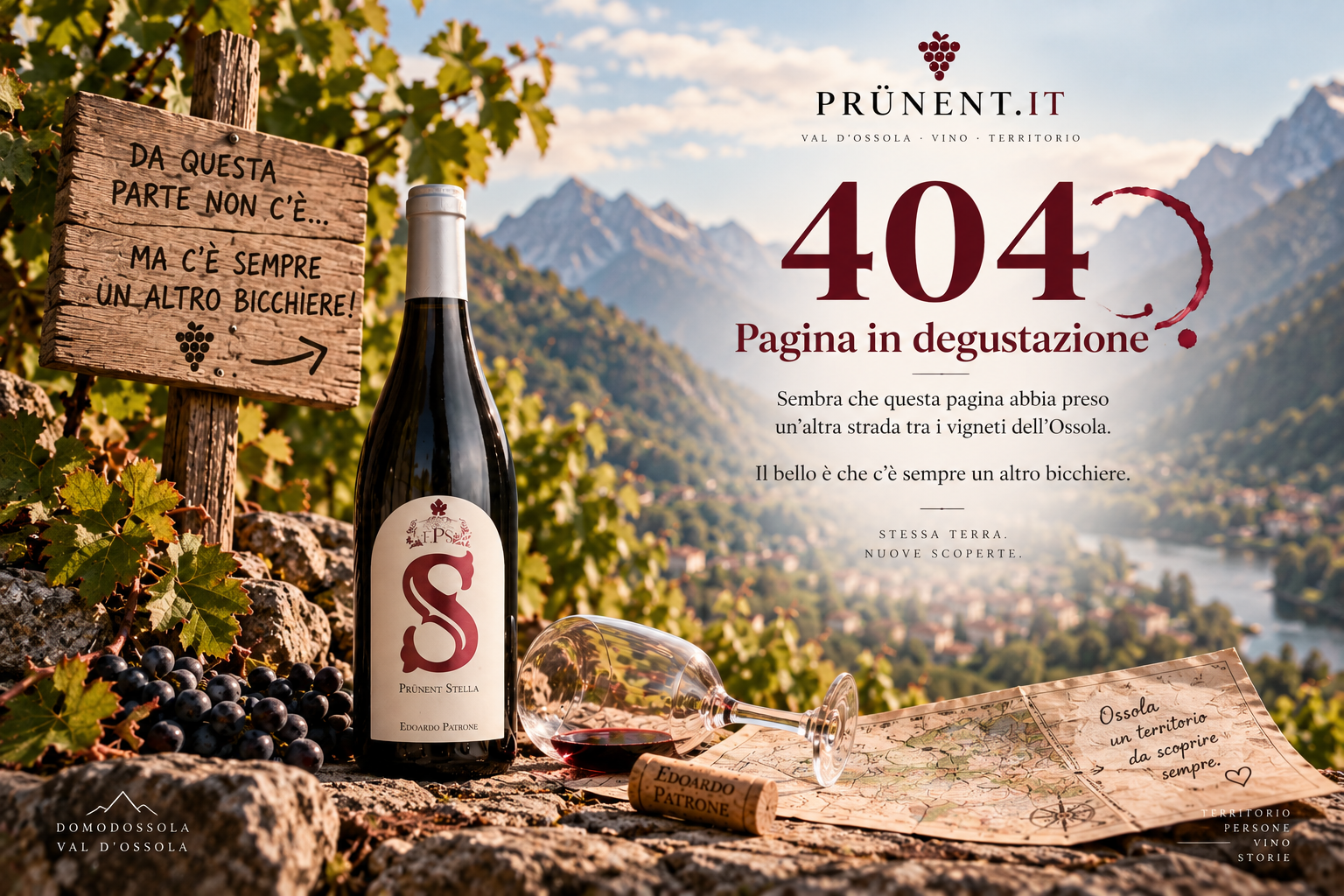 404 Pagina in degustazione - Prünent Stella Edoardo Patrone in Val d'Ossola