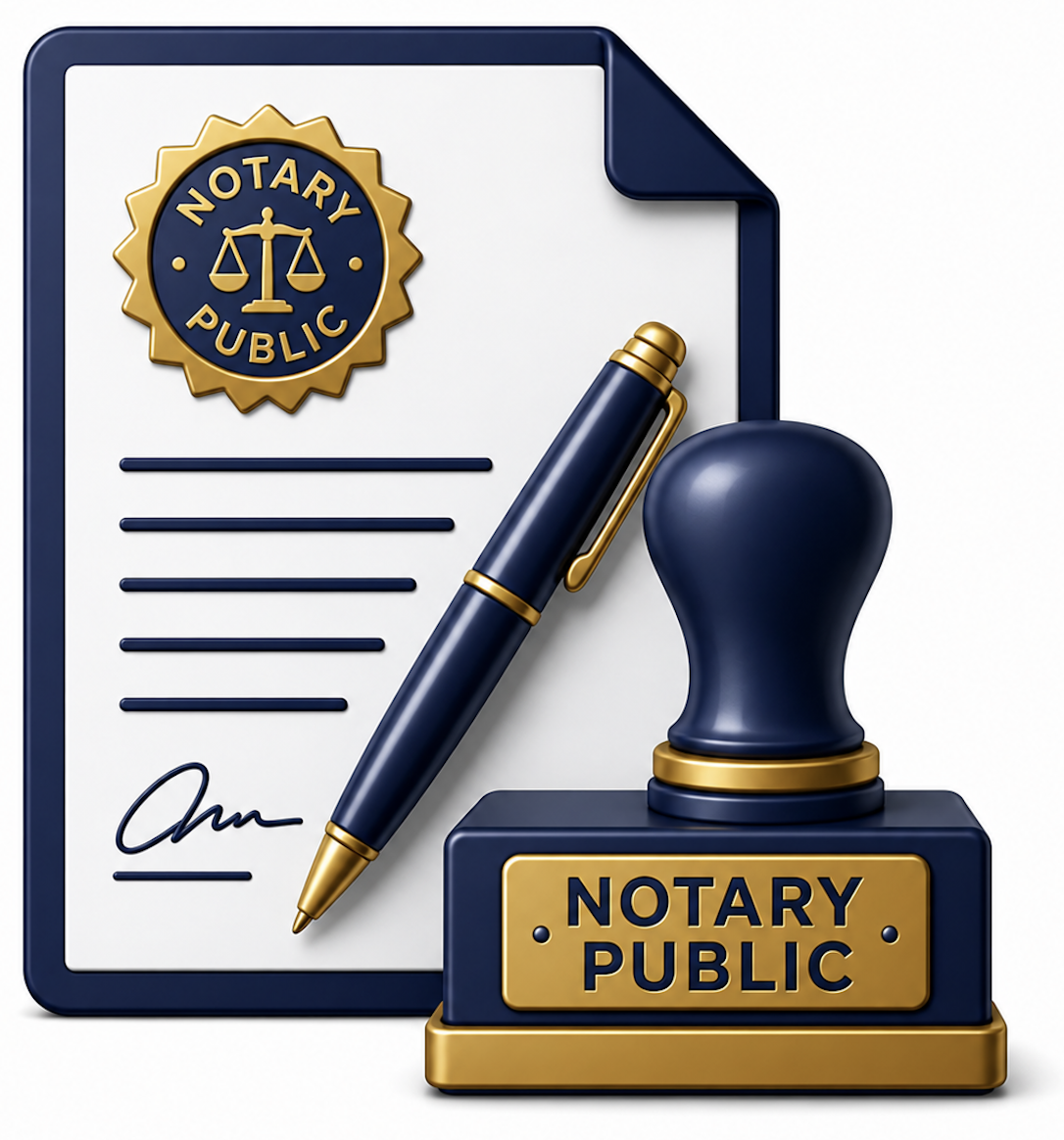 Notary & Public Desk