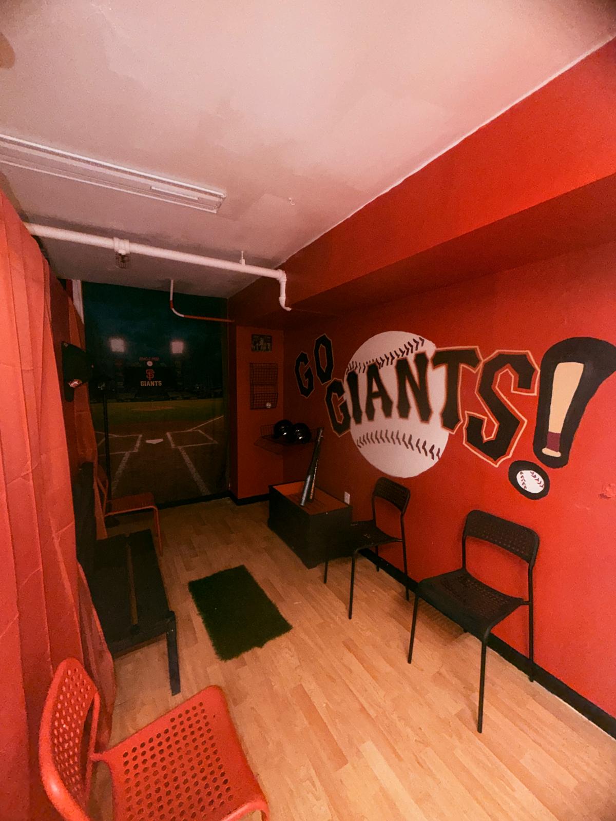 San Francisco baseball themed content space