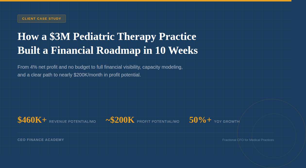 Pediatric therapy case study